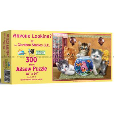 Nysgjerrige katter ved akvariet, 300 brikker