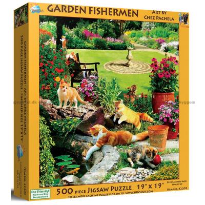 Pachela: Kattemoro ved hagedammen, 500 brikker