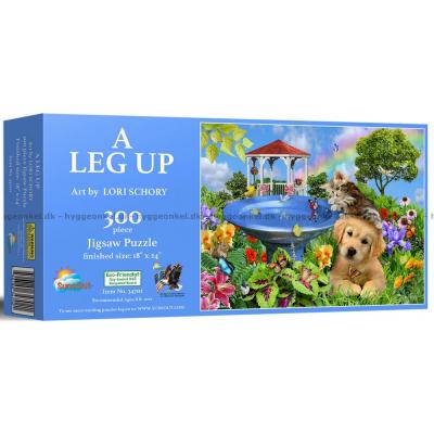 Schory: Kjæledyr og sommerfugler, 300 brikker