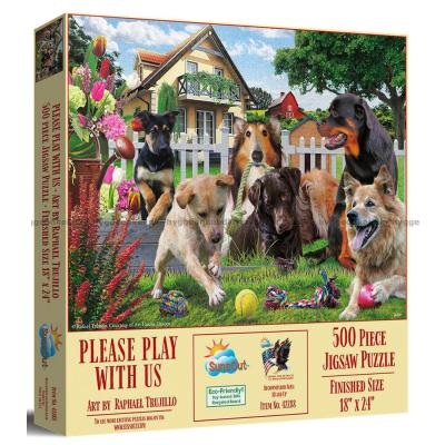 Trujillo: Hvem vil leke med oss?, 500 brikker