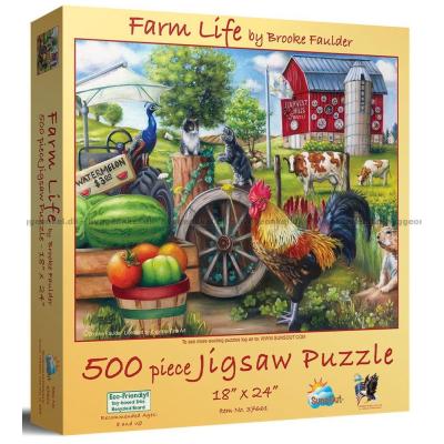 Hanens område, 500 brikker