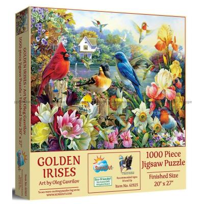 Gavrilov: Fugleliv i hagen, 1000 brikker