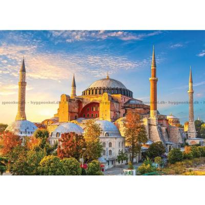 Bilde av Tyrkia: Hagia Sophia i gyllent lys, 1000 brikker
