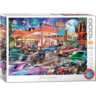 Route 66: Motorsykler og måneskinn, 1000 brikker