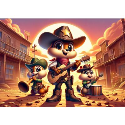 Sheriffens band, 100 brikker