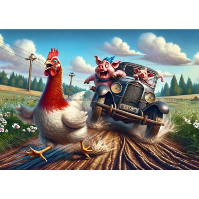 Grisens ville jakt, 200 brikker