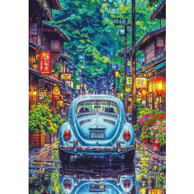 Regnværsdag i Tokyo, 500 brikker