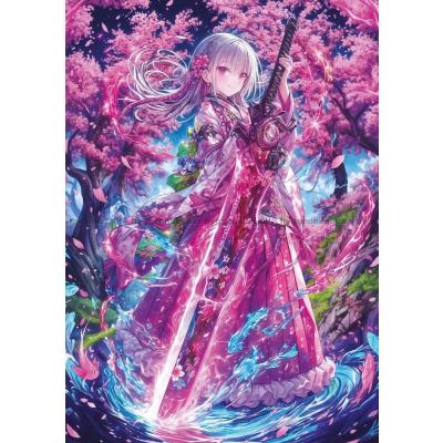 Krigernes blomstrende sverd, 1000 brikker