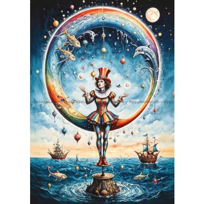 Havets sirkusforestilling, 1500 brikker