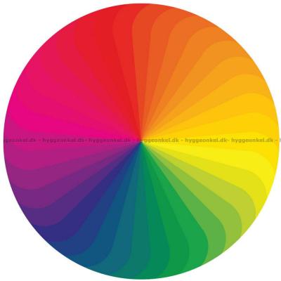 Regnbuesirkelen - Rundt puslespill, 570 brikker