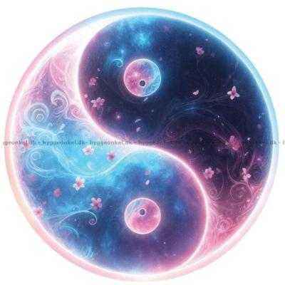 Yin og Yang - Rundt puslespill, 570 brikker