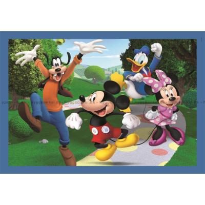 Bilde av Disney: Mikkes klubbhus, 4-i-1, 12 brikker