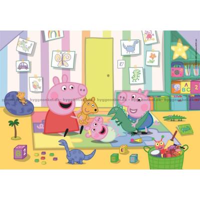 Bilde av Peppa Gris, 2x20 brikker