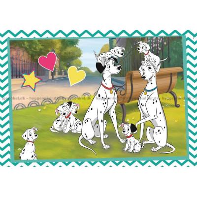 Bilde av Disney: Klassikere, 2x60 brikker