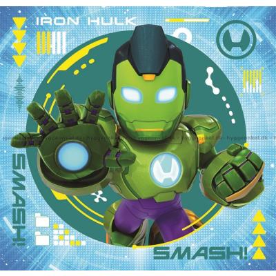 Bilde av Marvel: Iron Man og hans fantastiske venner, 3x48 brikker