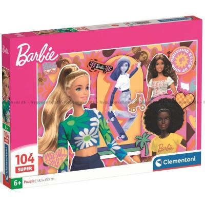 Barbie: Venner på hjul, 104 brikker