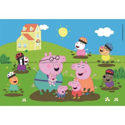 Bilde av Peppa Gris: Moro i søla, 104 brikker