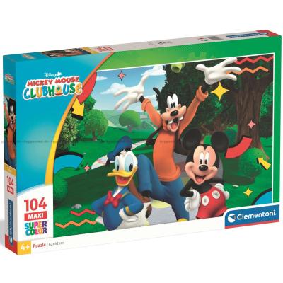 Disney: Mikke Mus Klubbhus, 104 brikker