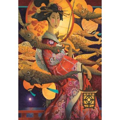 Bilde av Galchutt: Kimono og koi-karper, 1500 brikker