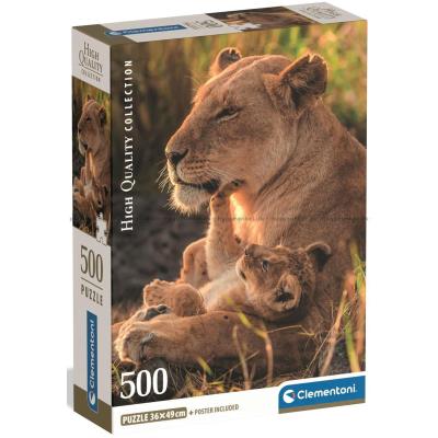 En mors kjærlighet, 500 brikker