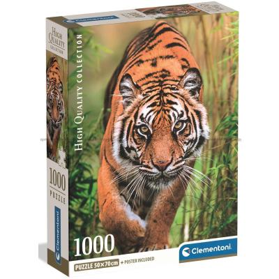 Tigeren i gresset, 1000 brikker