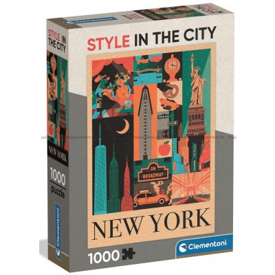 Byer: New York, 1000 brikker