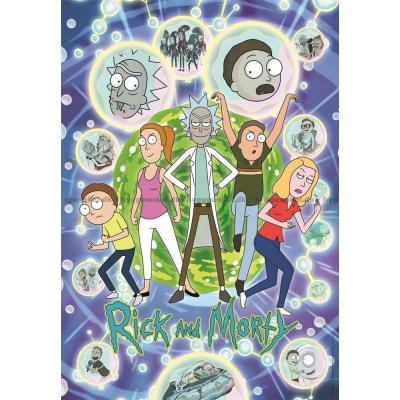 Bilde av Rick and Morty: Kaos i galaksen, 1000 brikker