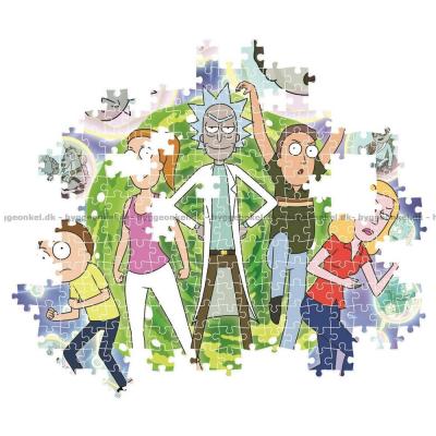 Bilde av Rick and Morty: Kaos i galaksen, 1000 brikker