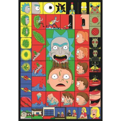 Bilde av Rick and Morty: Universets galskap, 1000 brikker