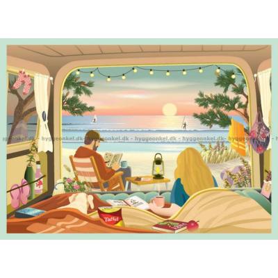 Morgenstund i bobilen, 1000 brikker