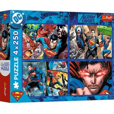 DC: Superman, 4x250 brikker