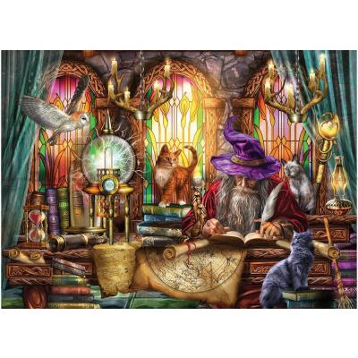 Bilde av Marchetti: Trollmannens mystiske bibliotek, 1000 brikker