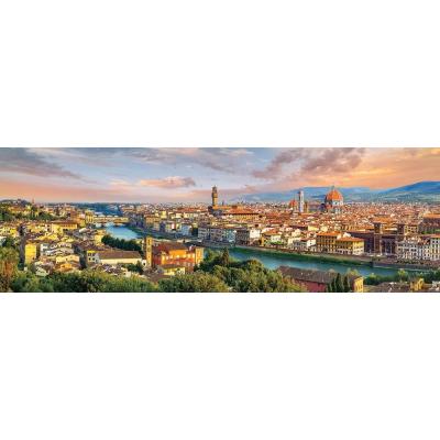 Bilde av Sol over Firenze - Panorama, 1000 brikker