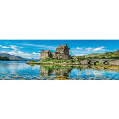 Bilde av Eilean Donan slottet i Skottland - Panorama, 1000 brikker