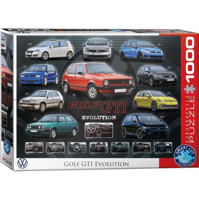 VW: Golf GTI gjennom tidene, 1000 brikker