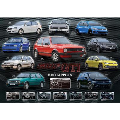 Bilde av VW: Golf GTI gjennom tidene, 1000 brikker