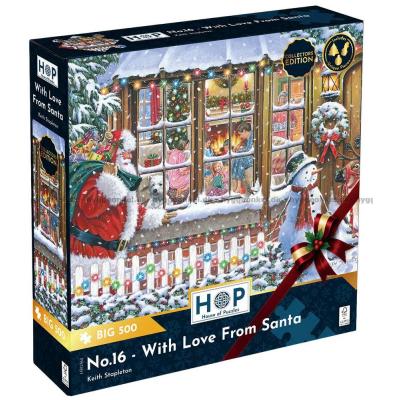 Stapleton: Julenissens hemmelige besøk, 500 brikker