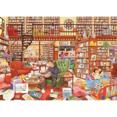 Bilde av Hall: Bibliotekets koselige hjørne, 500 brikker