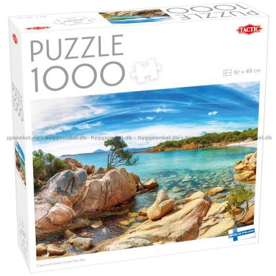 Sardinia: Capriccioli-stranden, 1000 brikker