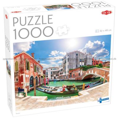 Venezia: Sol over kanalene, 1000 brikker
