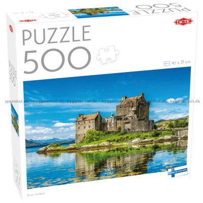 Skottland: Eilian Donan, 500 brikker