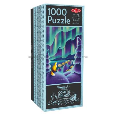 Magiske vinterfarger, 1000 brikker