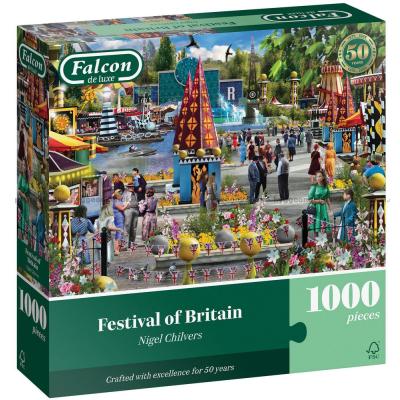 Fargerik folkefest, 1000 brikker