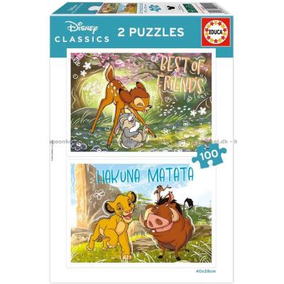 Disney: Venner for alltid, 2x100 brikker