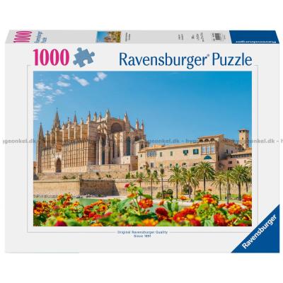 Spania: Katedralen i Palma de Mallorca, 1000 brikker