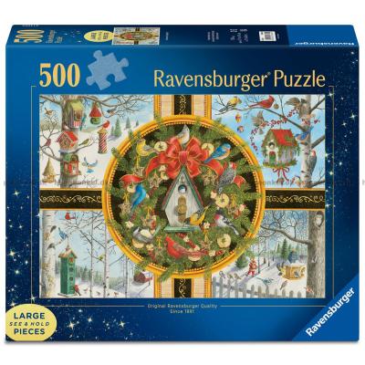 Julesang i skogen, 500 brikker