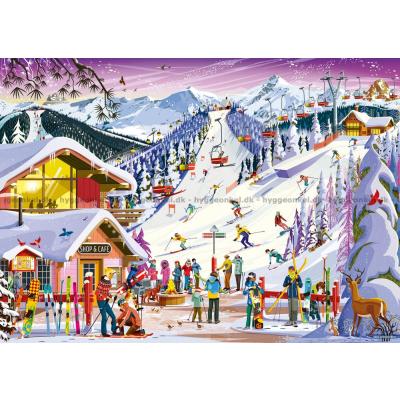 Bilde av Snøglede og skigåing, 1000 brikker