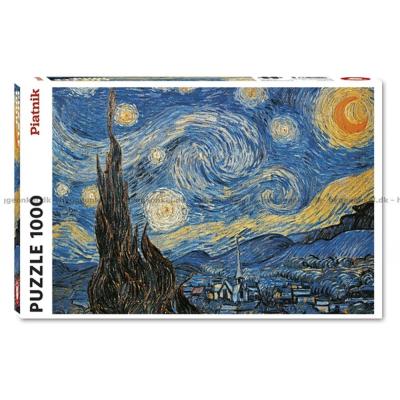 Van Gogh: Stjernenatt, 1000 brikker