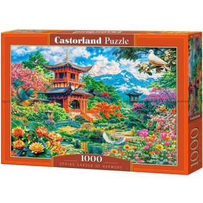 Fuglesang ved tempelet, 1000 brikker