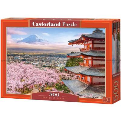 Japan: Fujis vårglød, 500 brikker